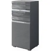 Vicco Midischrank Fredd Anthrazit Hochglanz 36.4 x 79 cm, Model 29926