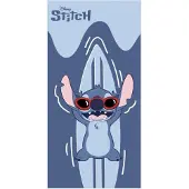 Aymax Telo Mare Poliestere Disney Stitch Surf w/Glasses 70x140cm