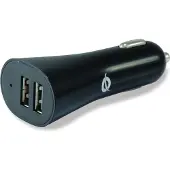 Conceptronic 2-Port-USB-Kfz-Ladegerät, 4,2 A, Auto, Zigarettenanzünder, 5 V, Schwarz