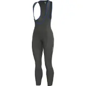 ALÉ Lange Fahrradhose mit Trägern - KLIMATIK K-WIND BLIZZARD - Schwarz S