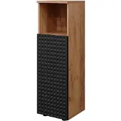 Vicco Midischrank Irma Anthrazit gepunktet 30 x 95 cm, Model 42857