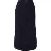 Pepe Jeans für Damen. PL9011885 Sunny Midirock schwarz (S), Lässig, Baumwolle