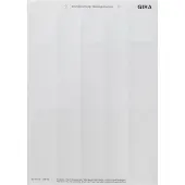 Gira Beschriftungsbogen 109000 38x54mm (109000)