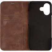 JT BERLIN Echtleder BookCase Tegel für Apple iPhone 17 cognac