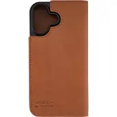 JT BERLIN Echtleder BookCase Tegel für Apple iPhone 17 cognac