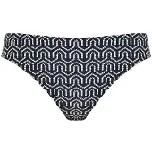 Naturana Badmode Bikini Slip Dames | Grösse: 38 | Farbe: Schwarz/Weiß