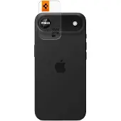 Spigen Optik Pro EZ Fit Lens Protector - Kameralinsenschutz (2er-Pack) für das Apple iPhone Air - Crystal Silver