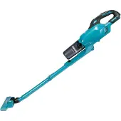 Makita DCL286FRF, 2-in-1-Stabstaubsauger, Beutellos, Schwarz, Blau, 0,25 l, Rechteckig, 1 m³/min
