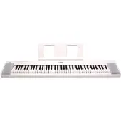 Yamaha Piaggero NP35 Tragbares Keyboard-Paket Weiß