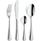 Amefa 12er Set Tischgabeln Edelstahl 18/0 2.5mm dick 205mm lang