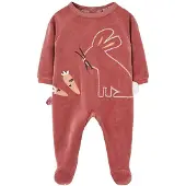 Boboli Velour Langarm-pelele