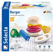 Selecta spielzeugnahrung Burger junior 12 teilig