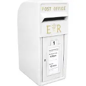 MonsterShop Royal Mail Post Box Gusseisen Säule ER Büro Brief Mail Wandmontage Post