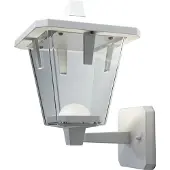 Osram Endura, Wandbeleuchtung für den Außenbereich, Weiß, Acrylnitril-Butadien-Styrol (ABS), Aluminium, IP44, Fassade, I
