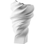 Rosenthal - Squall Vase, H 32 cm, weiß matt