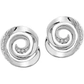 Orphelia 'Cora' Ohrstecker für Damen aus 925er Sterlingsilber - Silber ZO-7087