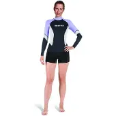 Mares Rash Guard Upf Block +80 She Dives Langarm-rash Guard