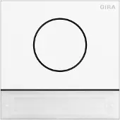 Gira 5569902 Türstationsmodul Inbetriebnahme-Tasten System 106 Verkehrsweiß (lack.)