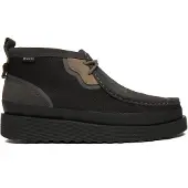 Clarks Schnürstiefelette Wallabee FTR Gore-Tex mit wetterfester GoreTex-Imprägnierung 1214 Black Combi 42