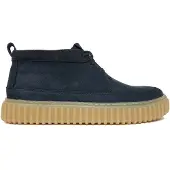 Clarks Schnürschuhe Torhill Lace Hi Herren Navy Nubuck-Schuhgröße 42