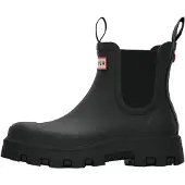 Hunter Chelsea Boots Unisex Schwarz Gummi
