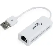 Gembird NIC-U2-02, Kabelgebunden, USB, Ethernet, 100 Mbit/s, Schwarz