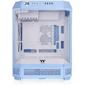 Thermaltake The Tower 600 Hydrangea Blue, Midi Tower, PC, Blau, ATX, micro ATX, Mini-ITX, SPCC, Gehärtetes Glas, Gaming