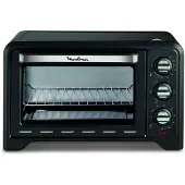 Moulinex Optimo, 19 l, Schwarz, Drehregler, 740 W, 1380 W, 245 mm