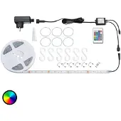 Briloner LED Strip Außen 10m RGBW IP44 Dimmbar Silikonbeschichtet Kürzbar
