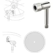 Topeak Ventiladapter Pressure-Rite Presta