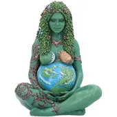Nemesis Now MOTHER EARTH ART FIGURINE (PAINTED,SMALL) 17.5CM