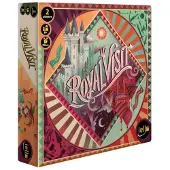 Iello Reiner Knizia Kartenspiel Königlicher Besuch – Kompaktes Format, Englisch, für 2 Spieler