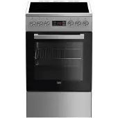 Beko Fsm57300gx 60 Cm Glaskeramik-küche Mit Backofen 4 Brennern