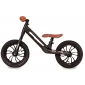 Q-Play laufrad Racer junior magnesium schwarz/braun