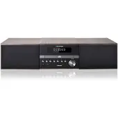 Blaupunkt MS46BT, Heim-Audio-Mikrosystem, Schwarz, Holz, 1 Deck(s), 1 Disks, Vorderseite, 100 W