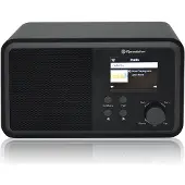 Roadstar IR-390D+BT/BK Internet Radio Wi-Fi und Digitales DAB/ DAB+/ FM, Bluetooth, USB, Fernbedienung Schwarz