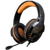 SPIRIT OF GAMER PRO-H3, Kabelgebunden, Gaming, 20 - 20000 Hz, 240 g, Kopfhörer, Schwarz, Orange