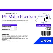 Epson 7113425, Weiß, Selbstklebendes Druckeretikett, Etikettenrolle, Rolle, Tintenstrahl, Acryl