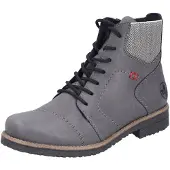 Rieker Schnür-,Zug-u.Schnallenstiefel in grau, Gr. 39