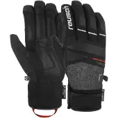 Reusch Handschuhe Thunder R-TEX XT Herren Black / Black Melange / Fire Red-10