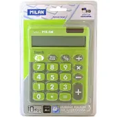 Milan und Taschenrechner Taschenrechner 10 Ziffern Touch Duo grün