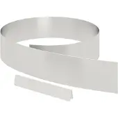 vidaXL Raseneinfassung 450 x 0,05 x 15 cm Edelstahl Silber
