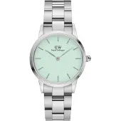 Daniel Wellington Nur Zeit Silber Kollektion Iconic Link - frau