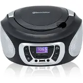 Roadstar CDR-365U/SL Schwarz/Silber