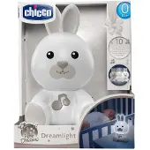 Chicco Nachtlicht Hase 3in1 mit Musik für Kinder