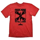 Difuzed Call of Duty: Warzone T-Shirt "Gas Incoming" Red