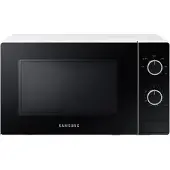 Samsung MS20A3010AH, Arbeitsplatte, Solo-Mikrowelle, 20 l, 700 W, Drehregler, Schwarz, Weiß