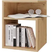 Top E Shop Tini Nachttisch 30x30x40 Handwerker Eiche