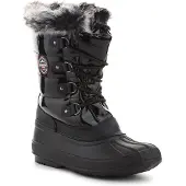 Geographical Norway Damen-Winterstiefel EU 36, Schwarz