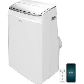 Cecotec 08177, Einteilige mobile Klimaanlage, Kühlung, Entfeuchter, Ventilator, Heizung, 12000 BTU/h, 26 l/h, 65 dB, 26 m²